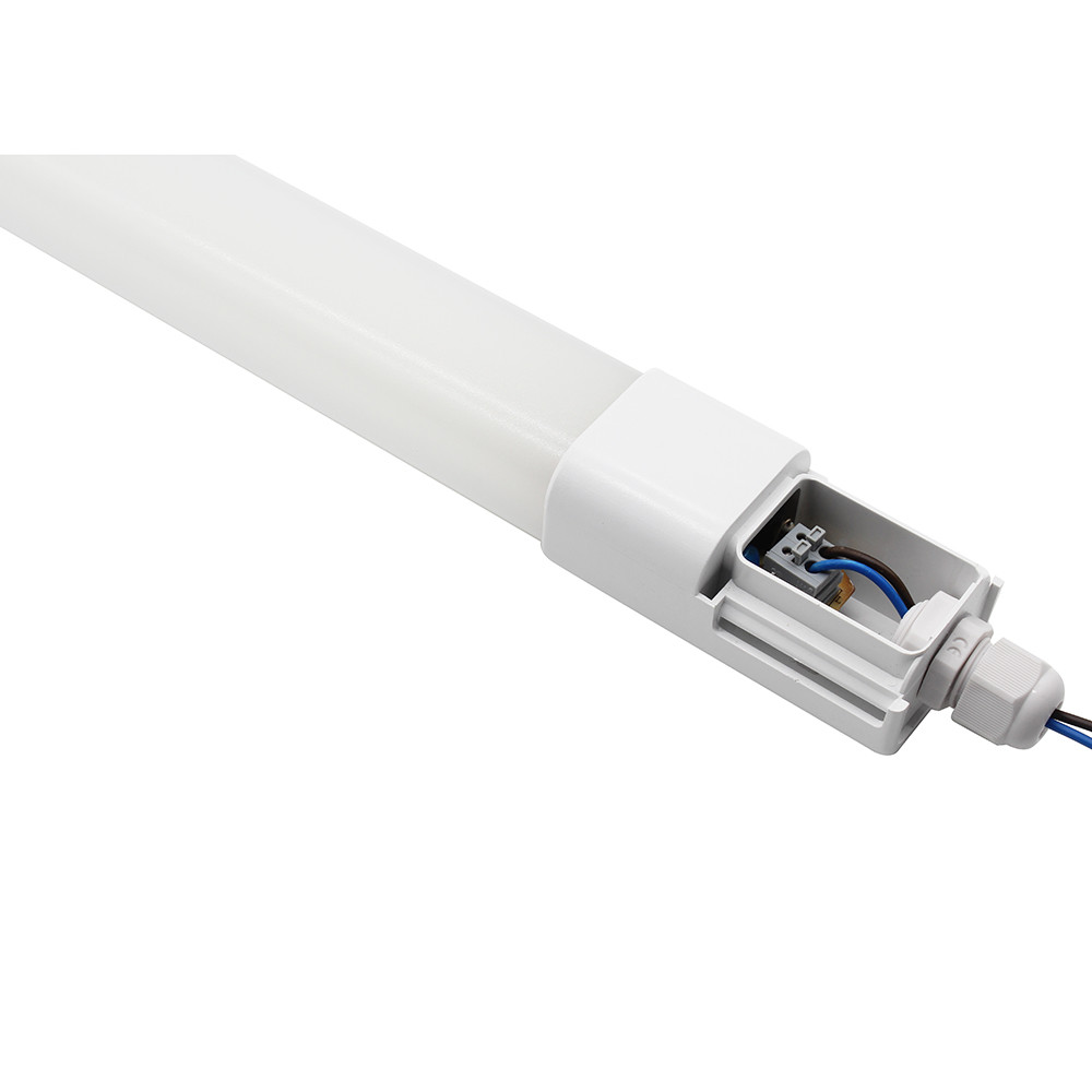 120cm LED Tri Proof Light 40w Milky Cover LED Utility Shop Light 160lm 6000k IP65