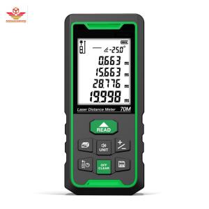 China Self Calibration Handheld Laser Distance Meter For 5m-1500m Measuring factory
