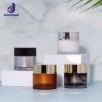 Industrial Cosmetic Luxury Black White Acrylic Plastic Double Wall Natural Body