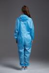 Food Processing Garment Resuable Combed Fabric yellow hooded jacket and pants