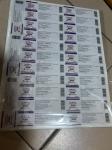 Vitamin B12 Adhesive Injection Oil Labels For 10ml glass bottle