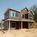 Customized Light Steel Villa Quick Assemble Modern Eco Friendly Prefabricated