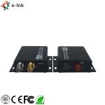 20KM Mini HDSDI To Fiber Optic Converter RS422 Loop Out Single Mode Fiber FC