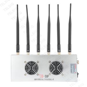 China 6 Channels Mobile Phone Signal Jammer Dustproof Desktop Isolator factory
