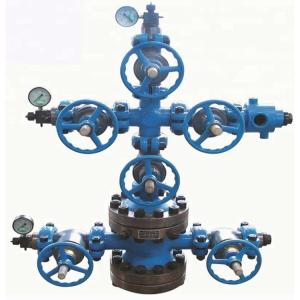 China Oil Production Wellhead Christmas Tree X-Mass Tree With Tubing Head And Adapter Flange For Oilfield factory