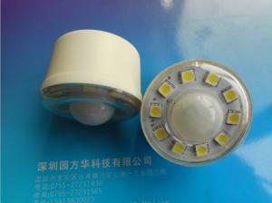 China White Smart LED Night Light Bedroom Induction Lamp Around 110 Degrees factory