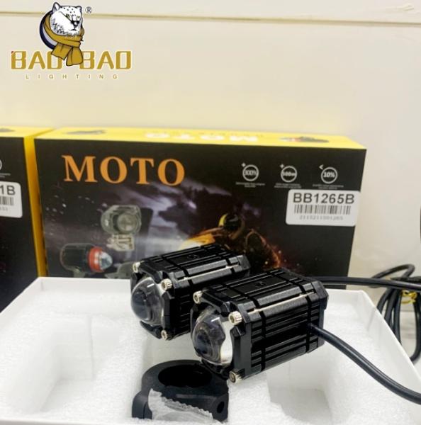 Devil Eye Black Aluminum White Yellow Motorcycle CG Luces Projector Driving