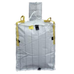 China Polypropylene Conductive Container Bag For Flammable Goods , 2000kg Type B Bulk Bags factory