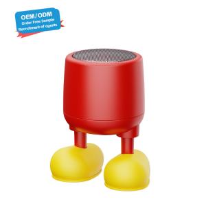 China Portable Wireless Hifi Outdoor Mini Speaker with Subwoofer Blue tooth Small Round factory