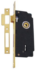China Iron Mortise Door Lock Mechanism Adjustable Latch Steel Deadbolt Mortise Bathroom Lock factory
