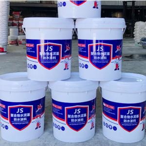 China Industrial Acrylic Modified Cementitious Waterproofing JS Waterproof Coating With Strong Adhesion Chemical Resistance factory
