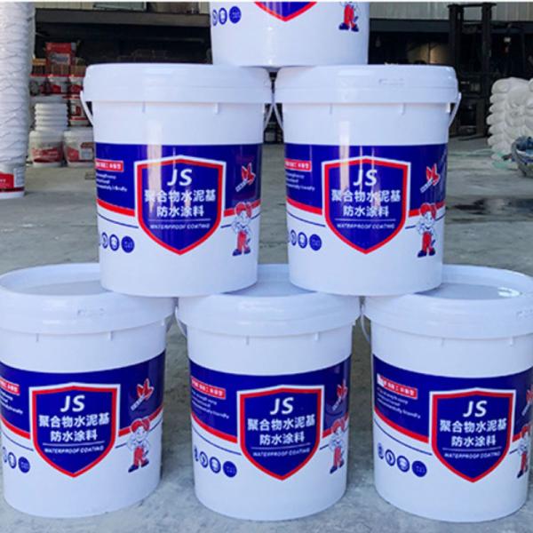 Industrial Acrylic Modified Cementitious Waterproofing JS Waterproof Coating