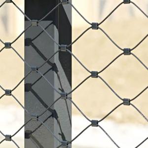 China 2mm High Strength Woven Flexible Stainless Steel Wire Cable Mesh factory