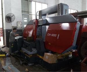 China CH-1000 Shuttle Table Feeding Metalworking Bandsaw factory