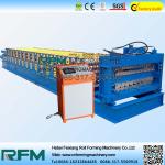 Double Layer Roofing Sheets Making Machines , Metal Sheet Roof Roll Forming