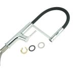 Modern Chromed 35mm Brass Flexible Kitchen Faucet