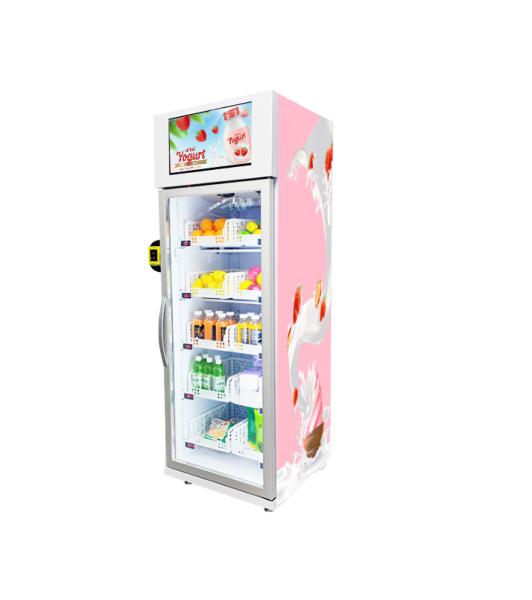 China Mall Ice Cream Vending Machine Freezer Cooling fridge with bank card payment factory
