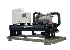 China EMC LVD Hvac Screw Water Chiller Units heat pump R22 Freestanding factory