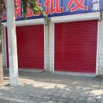 80mm Aluminum Rolling Shutter 100mm Tubular Motor Aluminium Security Shutters