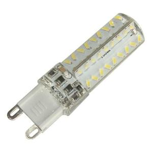 China LED 3W G9 110/220v Dimmable Silicone Chandelier Crystal Indoor Lamp construction plastic small night light saving light factory