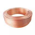 Seamless Copper Round Pipe 1/2"-4" OD Corrosion Resistant For HVAC / Plumbing