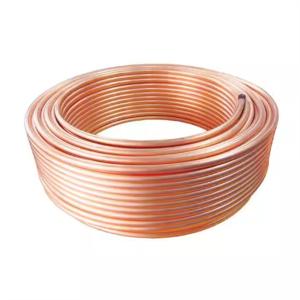 China Seamless Copper Round Pipe 1/2&quot;-4&quot; OD Corrosion Resistant For HVAC / Plumbing factory