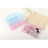 Buy cheap Clear Plastic Storage Boxes With Adjustable Compartments 6 Lid from wholesalers