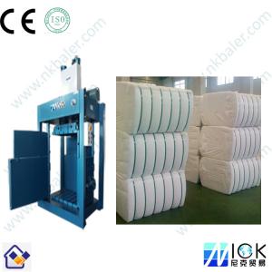 China Textile Baler ,Used clothes baler ,Used clothing baling machine factory
