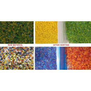 Mini Function Optical RGB Plastic Color Sorter Pet Color Sorting Machine