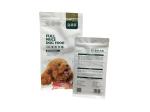 pet dog cat food treat plastic manufacturing zip lock clear printed pouch bag