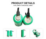 Oem Nickel Rechargeable Battery 1.2v 300mah NiMh Aa Battery Cell Pack