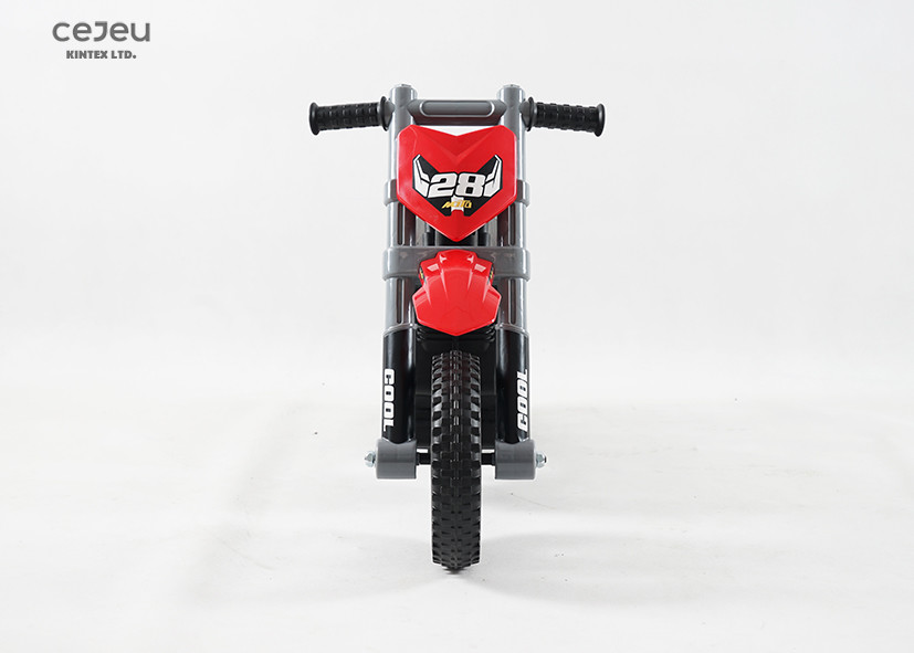 Orange Slide Foot To Floor Ride On Motorbike For 24 Months 3.0KG