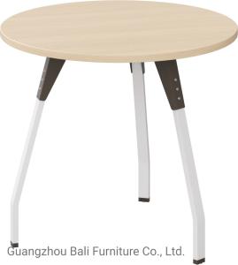 China Small Round Office Discussion Table Modern E1 Grade Panel Wooden factory