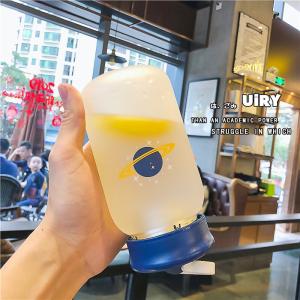 China 15oz Adults Matte Unbreakable Glass Water Bottle 460ml Customized Logo factory