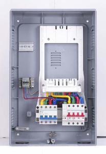 China Industrial Electric Three Phase Meter Box / External Electrical Box SMC Material factory