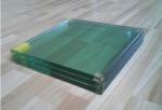 3MM 0.38 3300 X 2250MM Laminated Blue Colour Tempered Glass Residential Windows