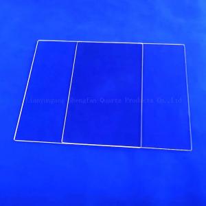 China Professional Custom UV Transparent Quartz Window factory