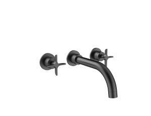 China Contemporary Style Wall Mounted Shower Mixer with Brass Finish T9092B-EB factory