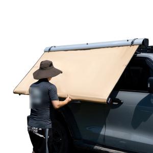 China 14kg Retractable Car Roof Tent 420D Oxford Side Awning For Camping factory