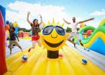 Fun City Kids Outdoor Inflatable Playground Multiplay Area For Activity Event