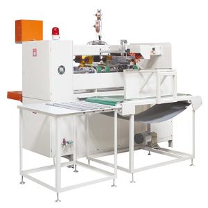 China Color Carton Electric Semi Automatic Stitching Machine 2 Stitching Heads Black factory