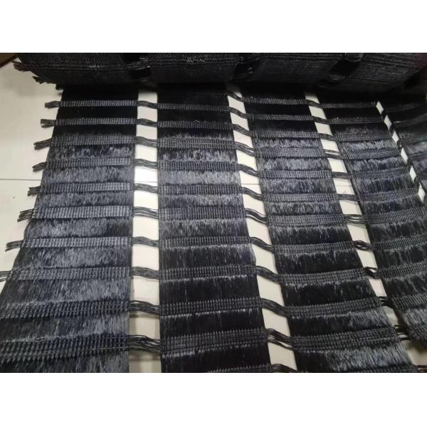 Acid And Alkali Resistant Warp Knitted Polyester Geogrids For Landfill Side Slopes Reinforcement