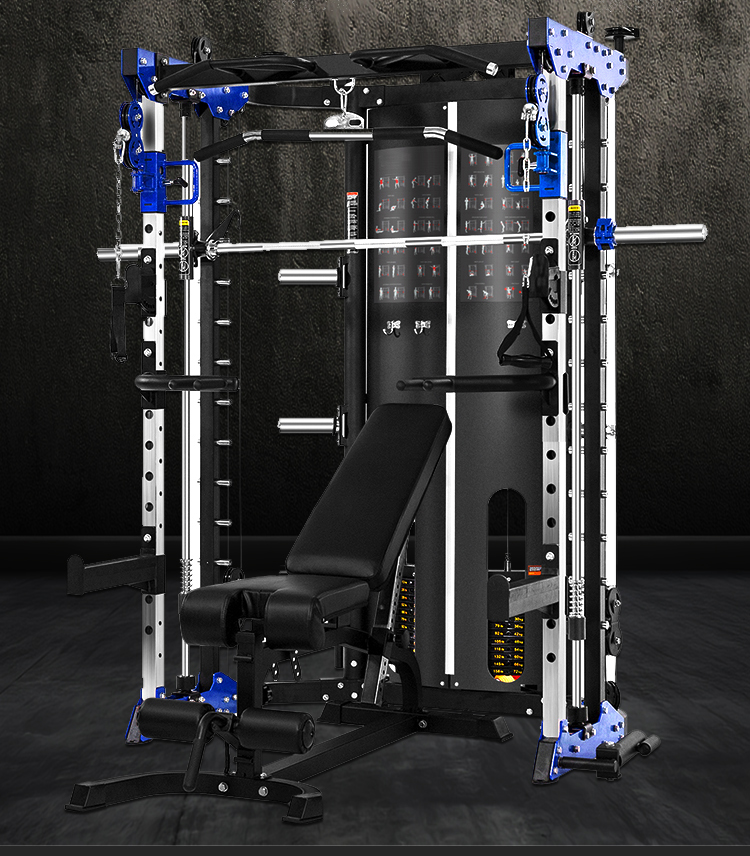 Home Gym Equipment Pull up Chest Press Comprehensive Training Smith Machine Multi Functional