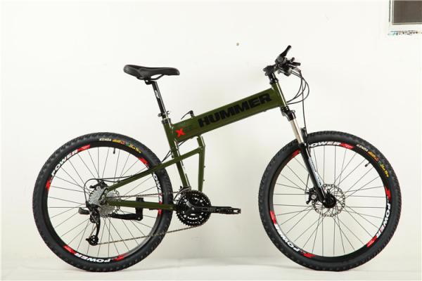 Chinese manufacturer disc brake 21 speed 26 inch alloy hummer folded mountain