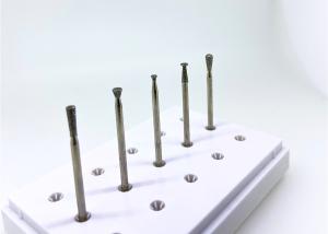 China 2.35mm HP Shank Diamond Grinding Stones Coated Plated Inverted Cone Dental Burs factory