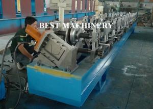 China Half Round Water down Gutter Profile Cold Roll Forming Machine factory
