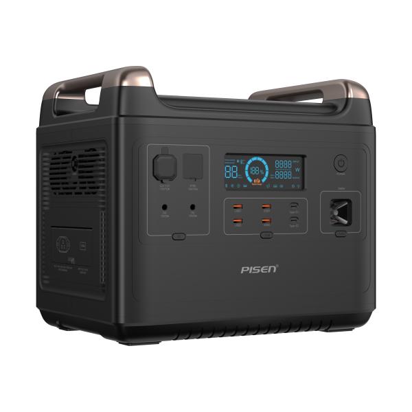 China 2kw 1997wh Portable Camping Power Station Pure Sine Wave Solar Generator AC 220V factory