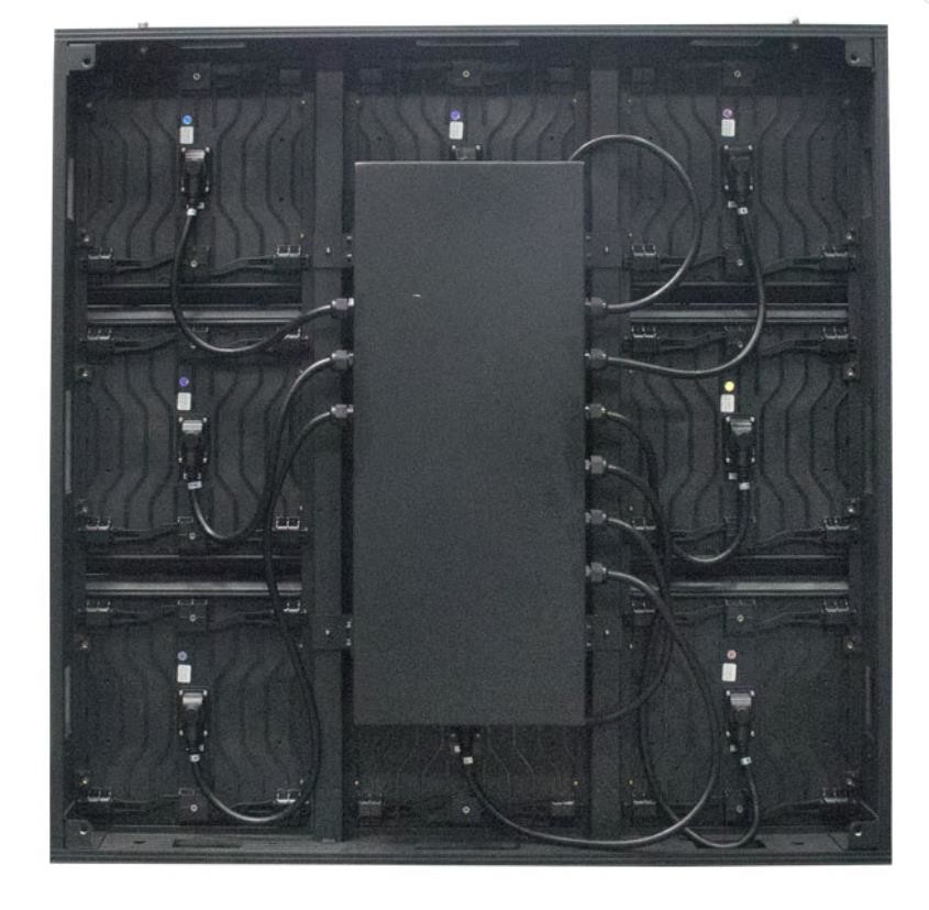 320x320mm Front Access Led Display P5.33mm Energy Saving Led Screen