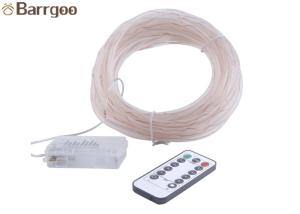 China Battery Operated Decorative Patio String Lights , 50 LED Hanging Rope Lights factory