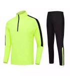 Custom Soccer Tracksuit Jacket Sport Training Tracksuit Quick Dry Men 2 Piece